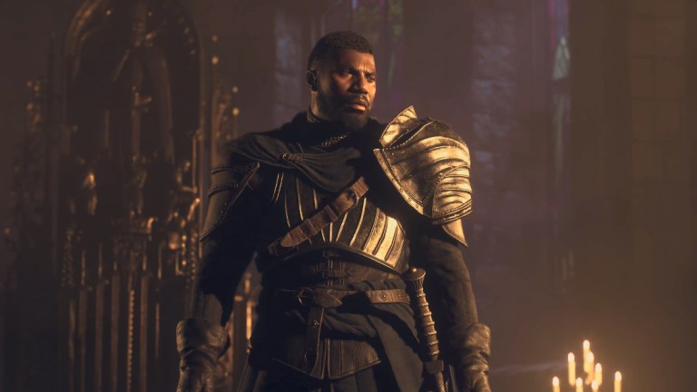 Captain Brandt during a cutscene in Dragon's Dogma 2.