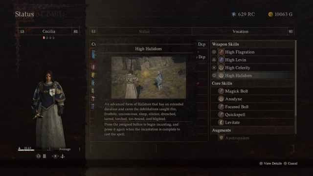 High Halidom spell in Dragon's Dogma 2