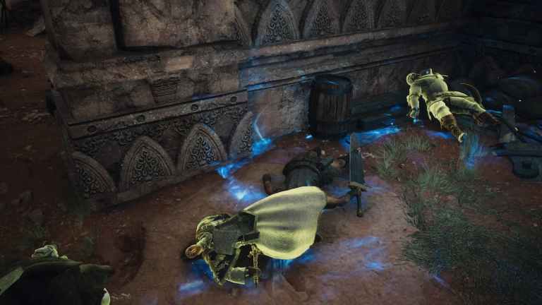 The Arisen is asleep out in Dragon's Dogma 2