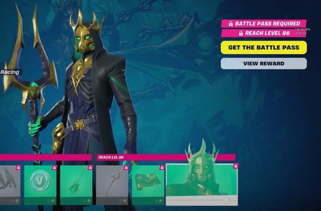 Hades in Fortnite.