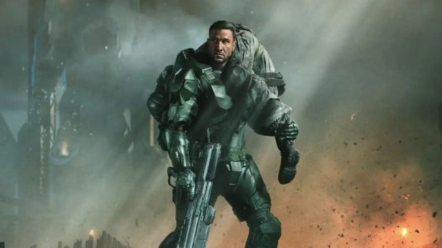 Master Chief in Halo.