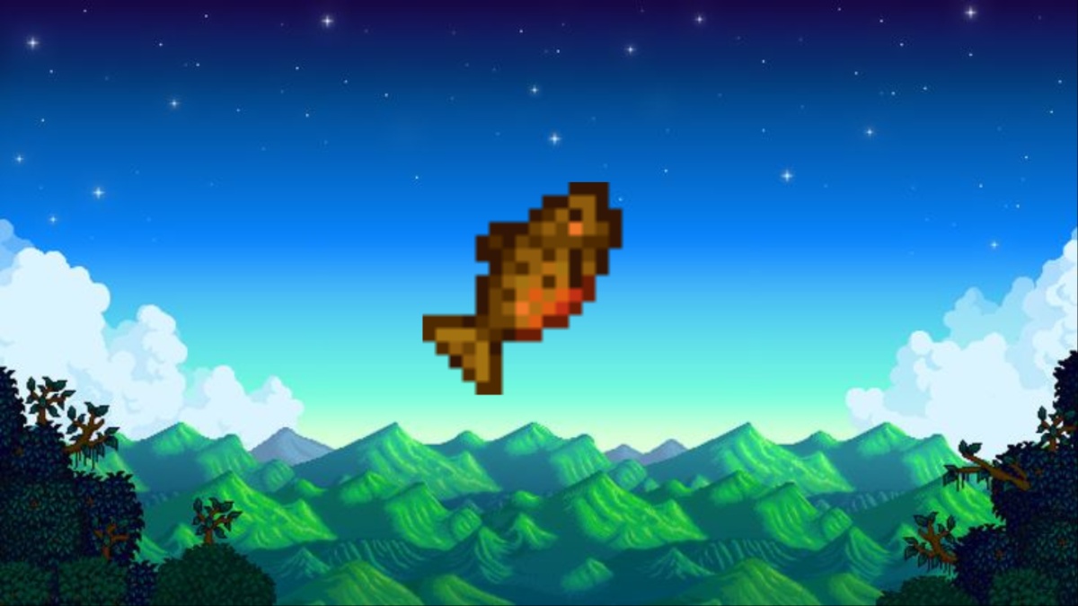 Tiger Trout in Stardew Valley