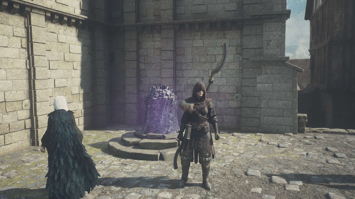 Standing in front of the Vernworth Porcrystal in Dragon's Dogma 2