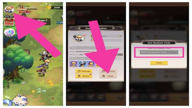 How to redeem codes in Pixel Heroes