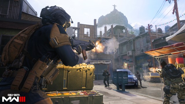 Image showing a shootout in MW3.