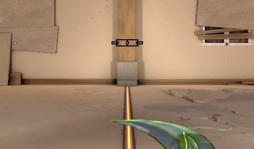 Nerd glasses crosshair in VALORANT