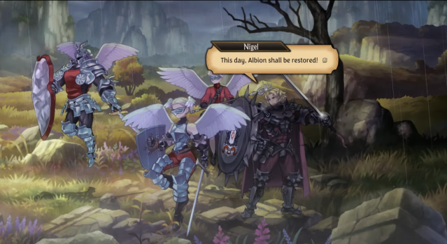 An image showing Nigel in Unicorn Overlord.