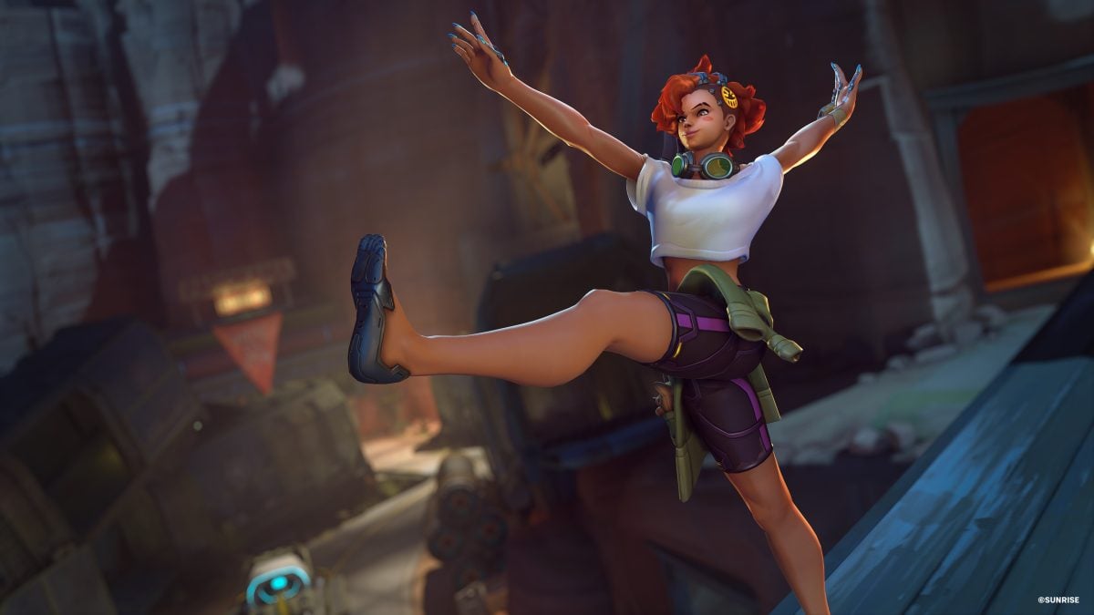 OW2 Sombra Ed Cowboy Bebop skin