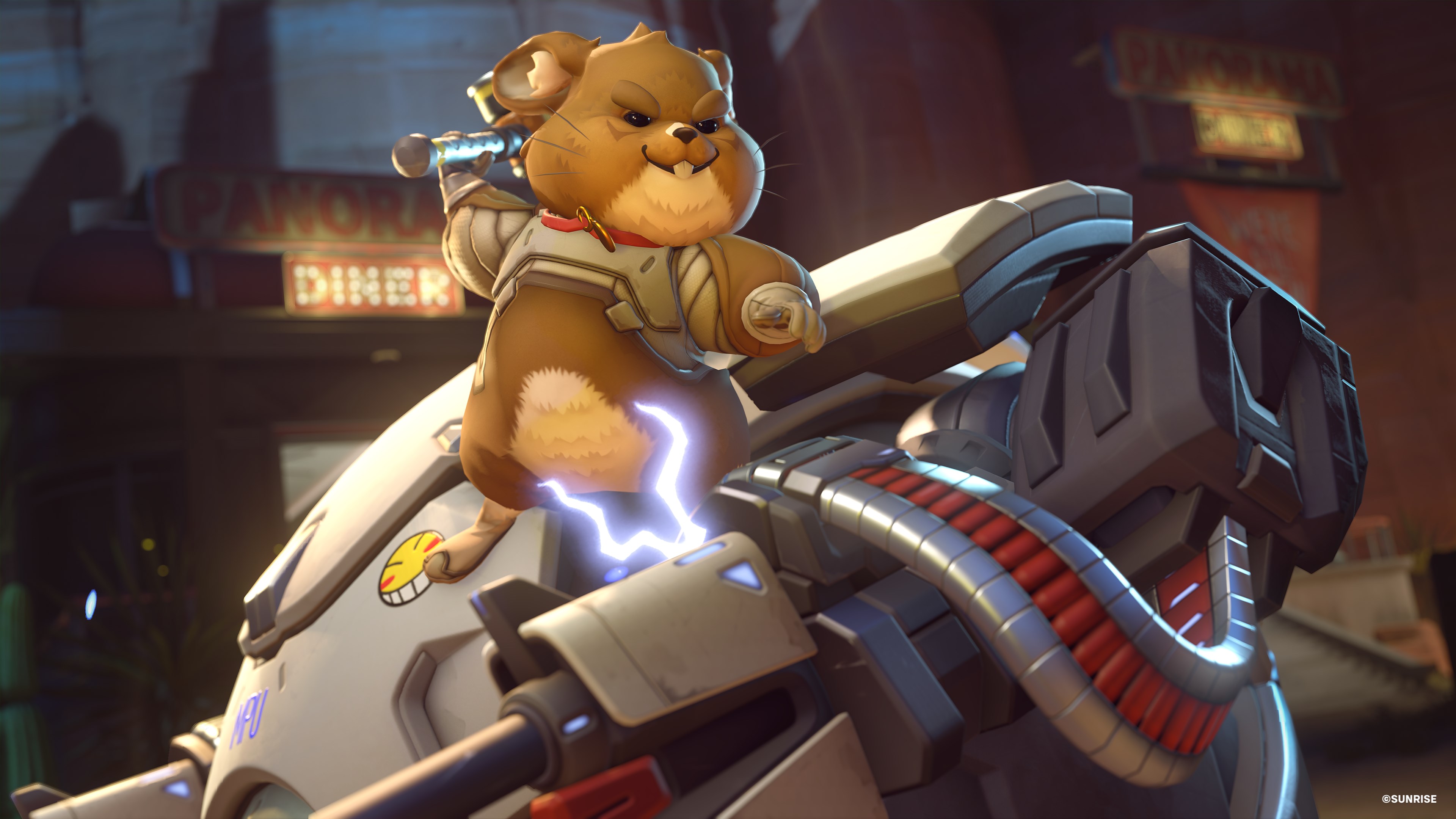 OW2 Ein Wrecking Ball Hammond skin