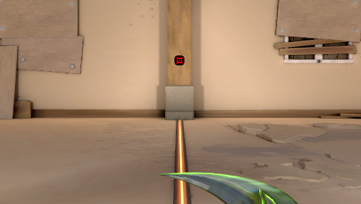 Pokéball crosshair in VALORANT