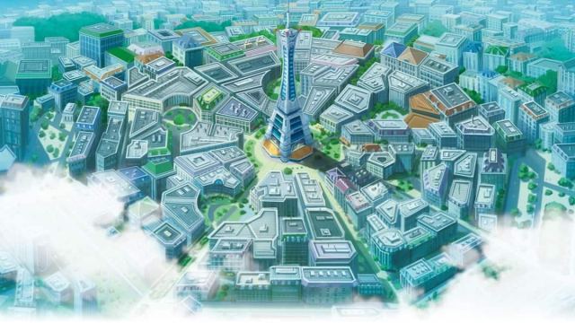 Lumiose City from Pokémon's Kalos region.