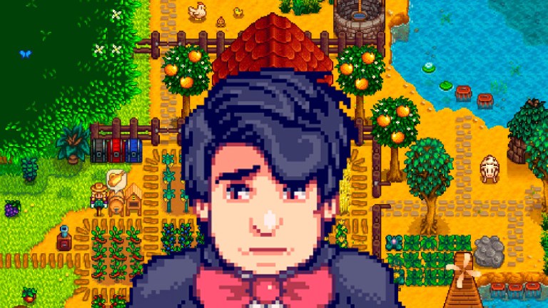 sad stardew valley character