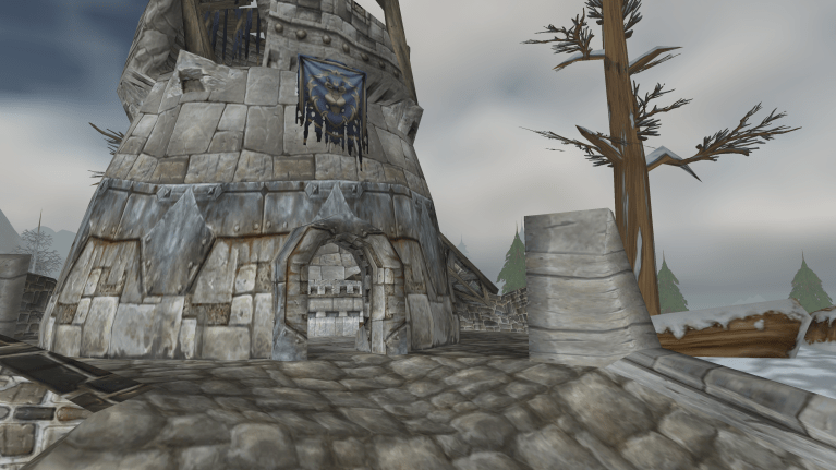 Tower in Alterac Mountains where you'll find ogres for the quest Crushridge Bounty, as well as the Mage book Defensive Magics 101 in WoW SoD.