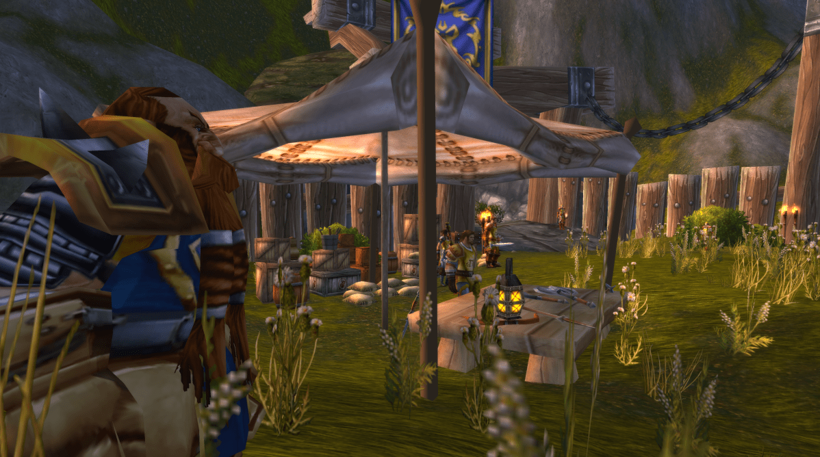 Arathi Basin vendors in Refuge Pointe in WoW Classic SoD