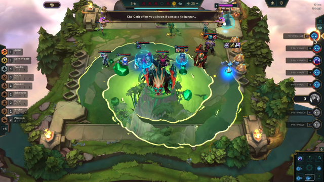 Cho'Gath TFT Encounter. Screenshot by Dot Esports