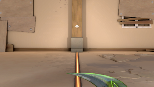 Snowflake crosshair in VALORANT