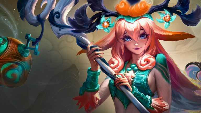 Lillia skin in TFT Set 11