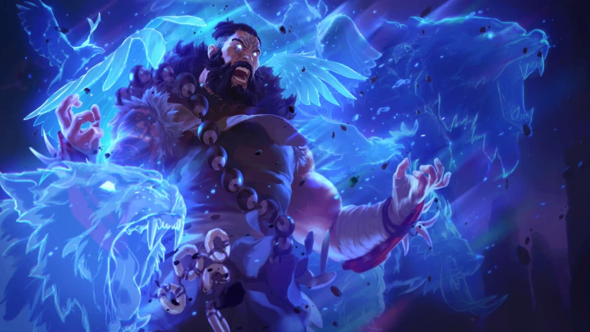 Udyr using spirit powers during battle