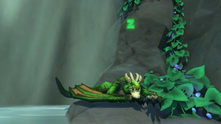 Dragon in Ohn'ahran Plains lying