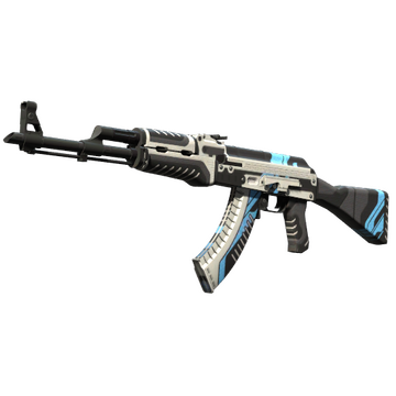 One of the rarest and most expensive CS2 skins, the AK-47 Vulcan. 