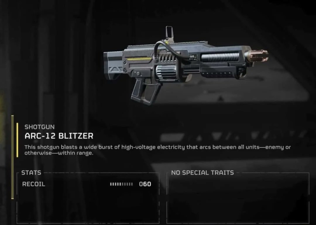 Image of the Arc-12 Blitzer shotgun.