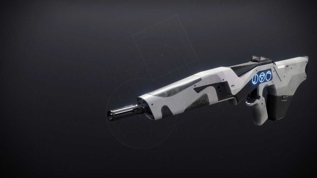 The Relentless pulse rifle from Destiny 2.