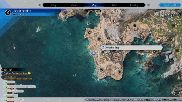 Junon Chocobo stop location 2 in Final Fantasy 7 Rebirth