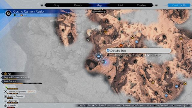 cosmo canyon chocobo stop location 6 in final fantasy 7 rebirth