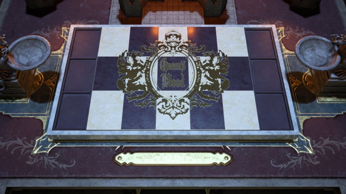 queen's blood board in final fantasy 7 rebirth