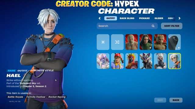 Fortnite Hael skin