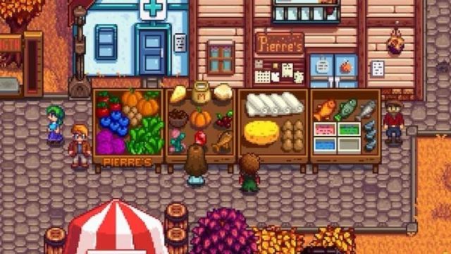 A Grange Display in Stardew Valley.