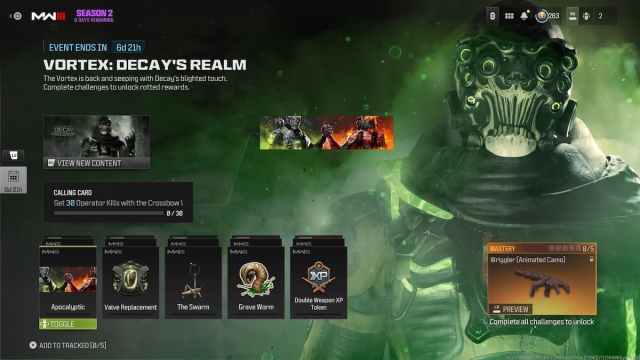 MW3 Vortex Decay's Realm event