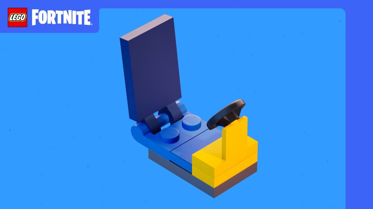 The LEGO Fortnite Driver's Seat