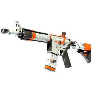 M4A4 Asiimov skin CS2. 