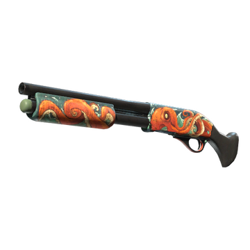 Sawed off the Kraken skin CS2. 