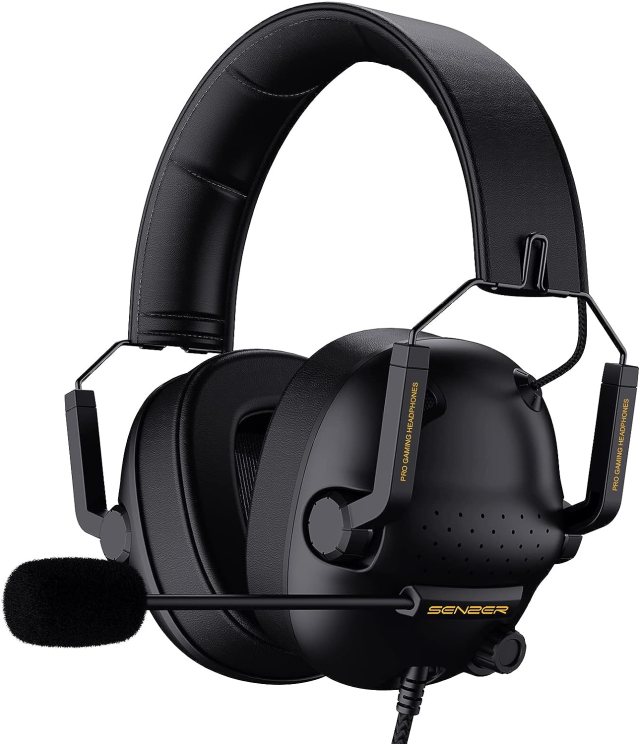 Senzer SG500 headset on white background