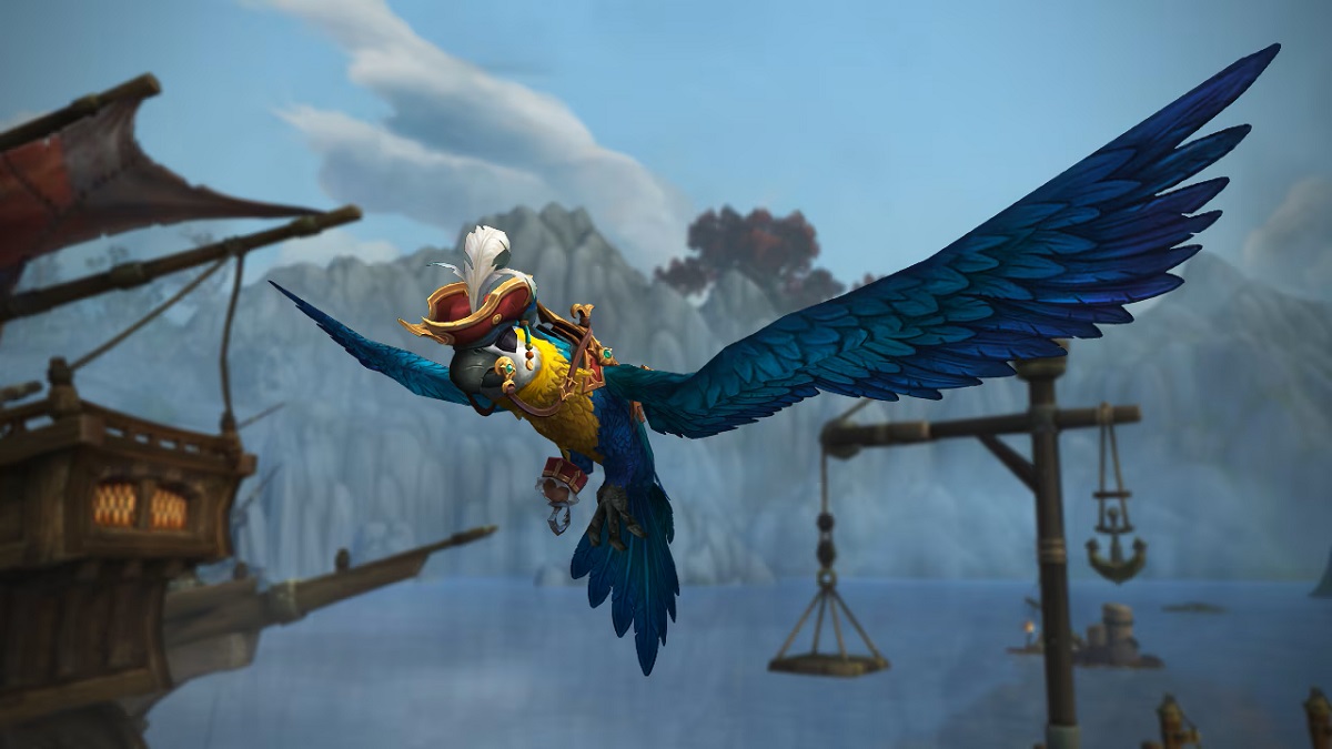 WoW Plunderstorm parrot mount