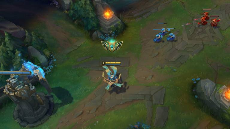 A Sona player flashing their Mastery Emote