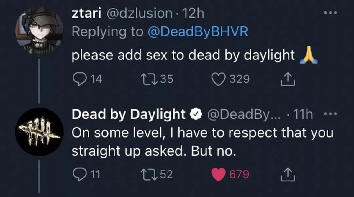 A Dead by Daylight meme