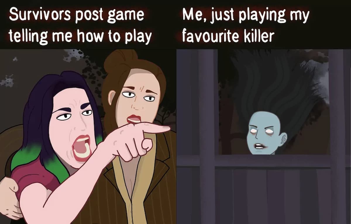 A Dead by Daylight meme