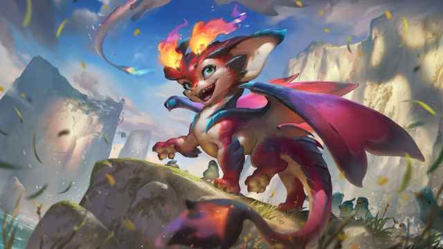 Smolder's base splash art.