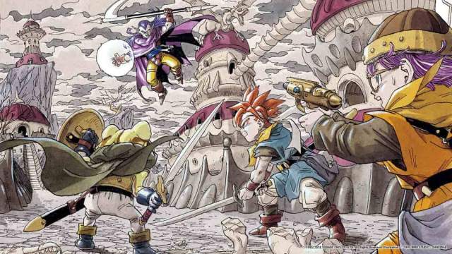 Artwork for Square Enix's Chrono Trigger website.