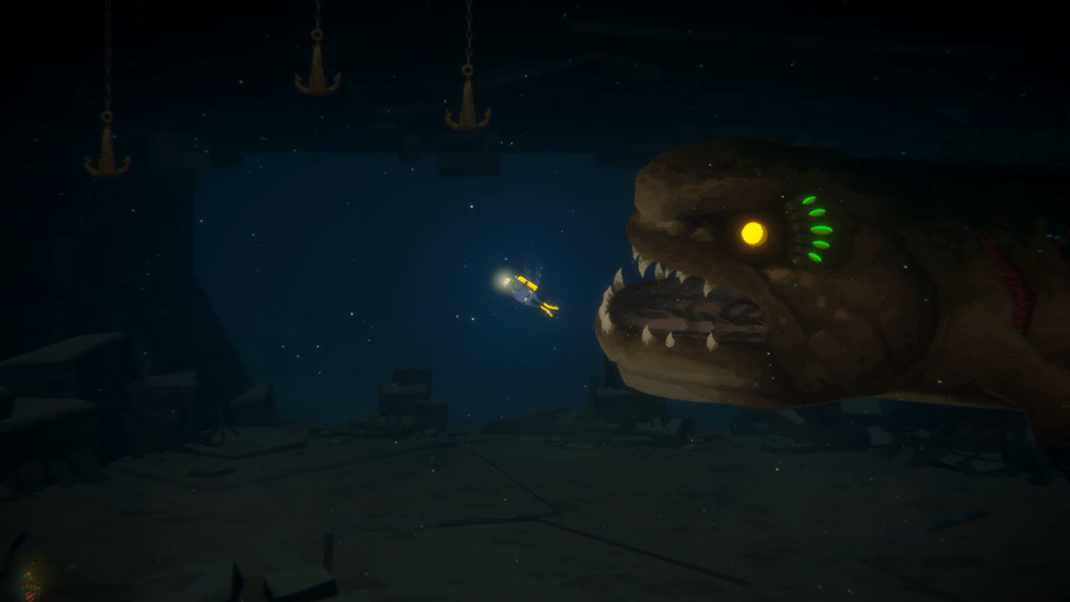 The Wolf Eel boss in Dave the Diver.