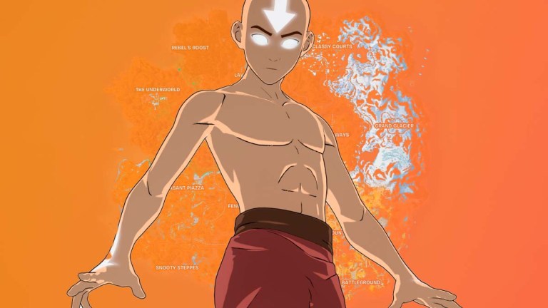 Aang with FN map