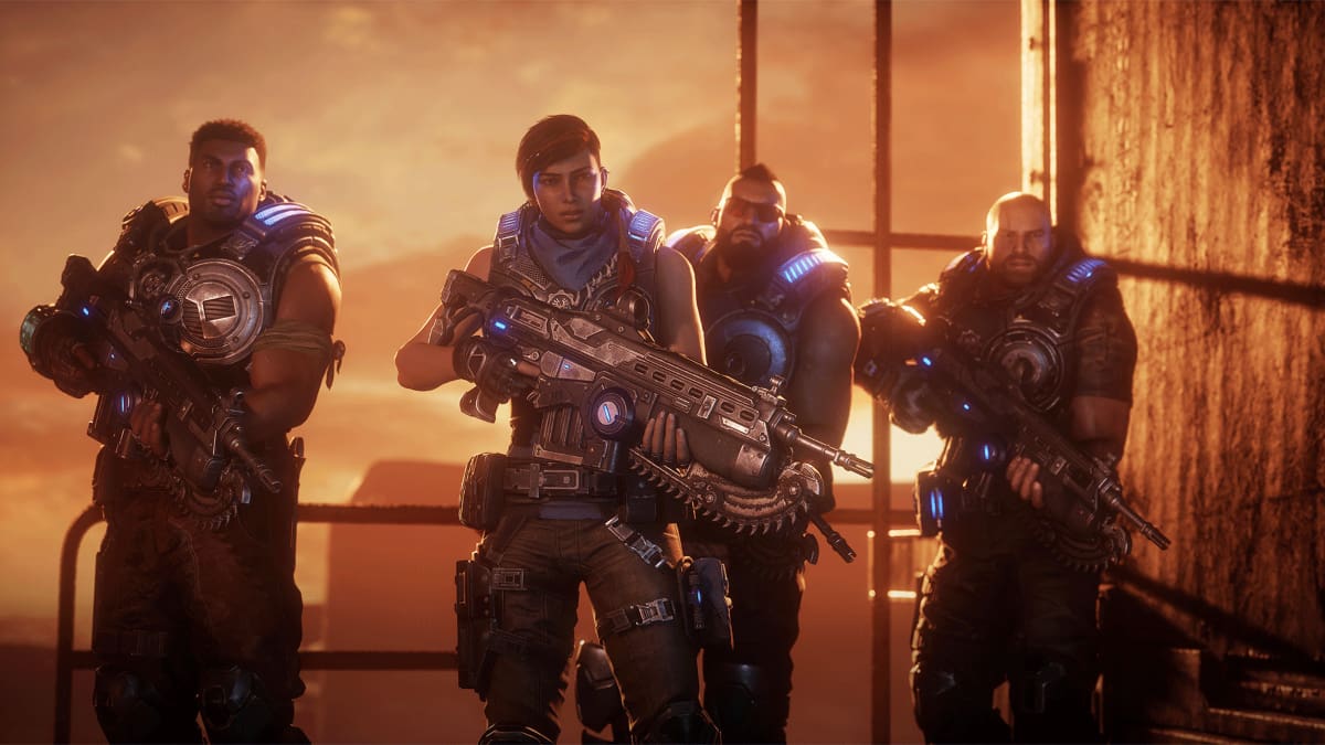 The gang in Gears of War 5.