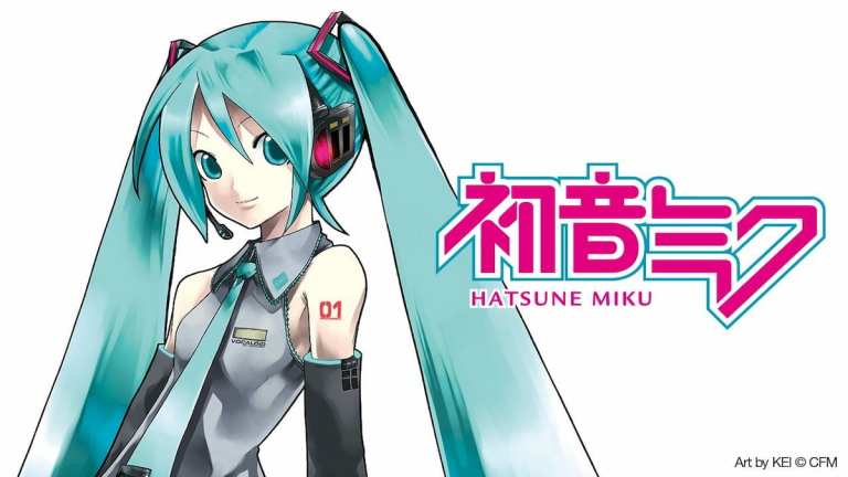 Hatsune Miku is a Japanese virtual popstar