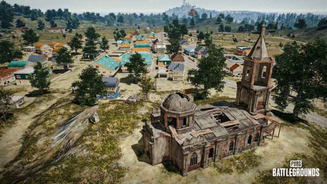 Erangel PUBG map