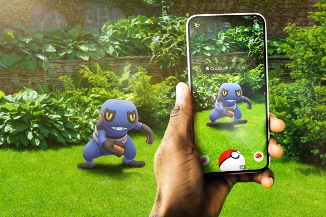 Pokémon Go AR mode