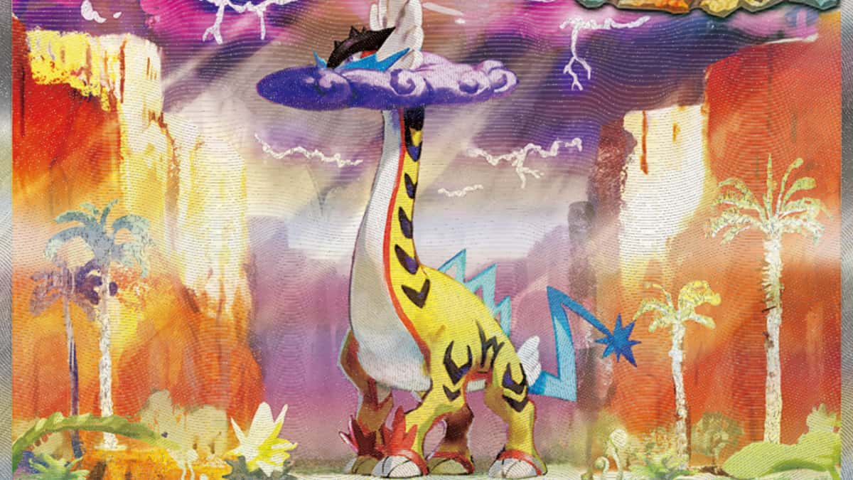 Raging Bolt ex TCG art