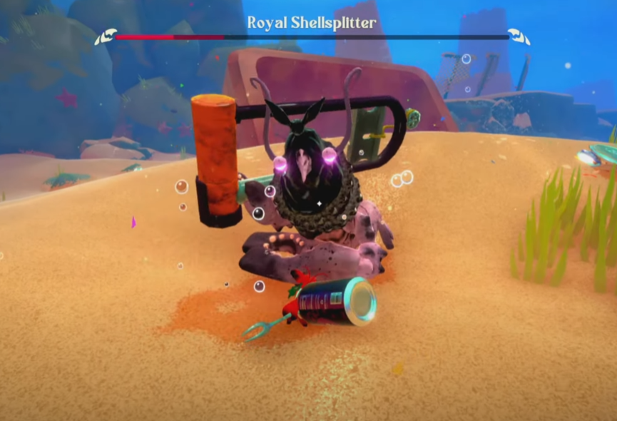 Royal Shellsplitter in Another Crab's Treasure